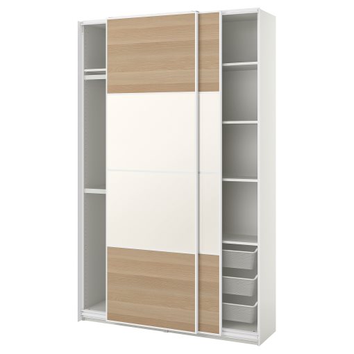 PAX/MEHAMN, wardrobe combination, 150x43x236 cm, 495.003.03