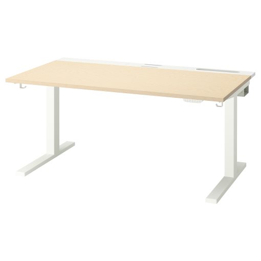 MITTZON, desk sit/stand/electric, 140x80 cm, 495.286.08
