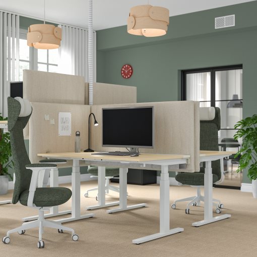 MITTZON, desk sit/stand/electric, 140x80 cm, 495.286.08