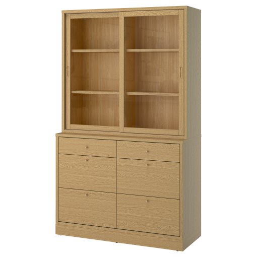 storage combination with drawers, 121x47x210 cm, 495.478.81