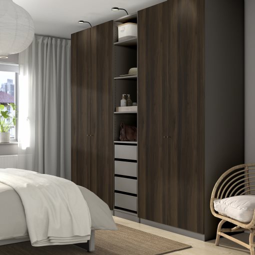 PAX/STORKLINTA, wardrobe combination, 250x58x236 cm, 495.629.18