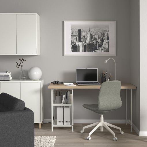 LAGKAPTEN/SPAND, desk, 140x60 cm, 495.636.68