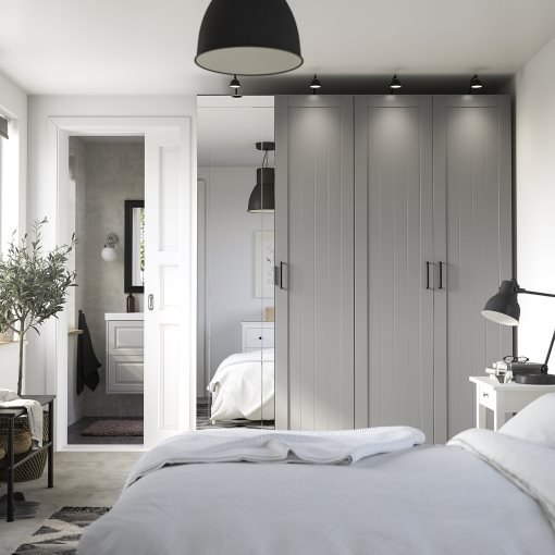 PAX/KAMMAR/GULL, wardrobe combination, 200x60x236 cm, 495.725.83
