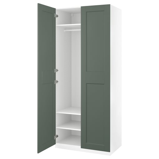 PAX/GRIMO, wardrobe combination, 100x60x236 cm, 495.792.35