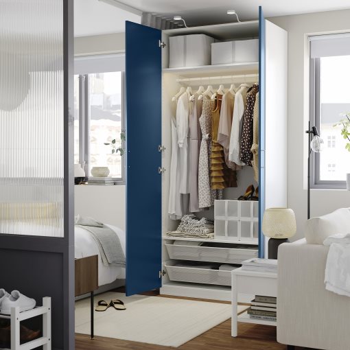 PAX/FYRUDDEN, wardrobe combination, 100x60x236 cm, 495.816.05