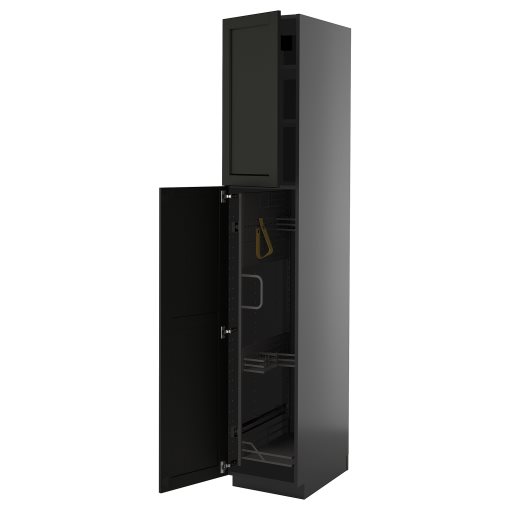 METOD, high cabinet with cleaning interior, 40x60x220 cm, 495.875.08