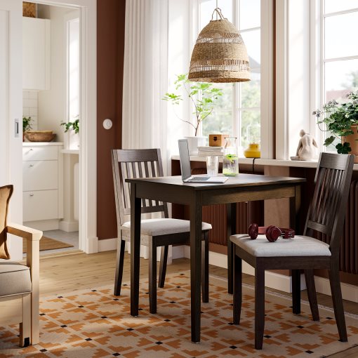 NÄSINGE/NÄSINGE, table and 2 chairs, 80x60 cm, 495.969.99
