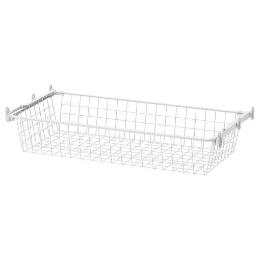 ALTARLIDEN, wire basket with pull-out rail, 80x42 cm, 496.039.52