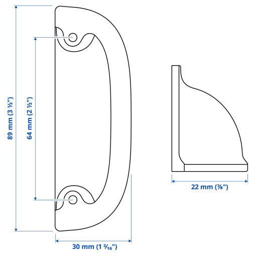 ENERYDA, cup handle, 2 pack, 503.475.17