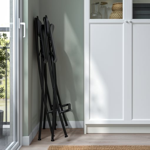 FRANKLIN, σκαμπό μπαρ με πλάτη, πτυσσόμενο, 504.064.65