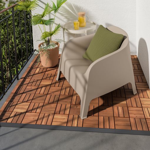 RUNNEN, edging strip, outdoor floor decking, 4 pack, 504.941.41