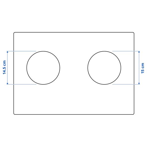 LAGAN, induction hob plug-in 2 zones, 505.061.01