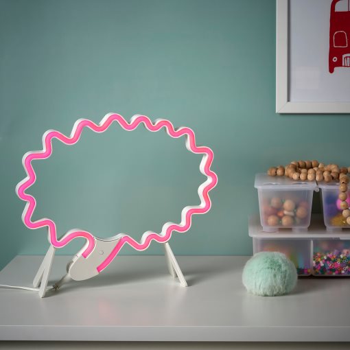 SNÖDJUP, decoration lighting with built-in LED light source/speech bubble, 505.106.50