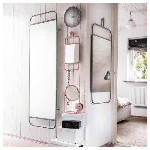 GRANVÅG, mirror wall hanging, 22x48 cm, 505.109.85