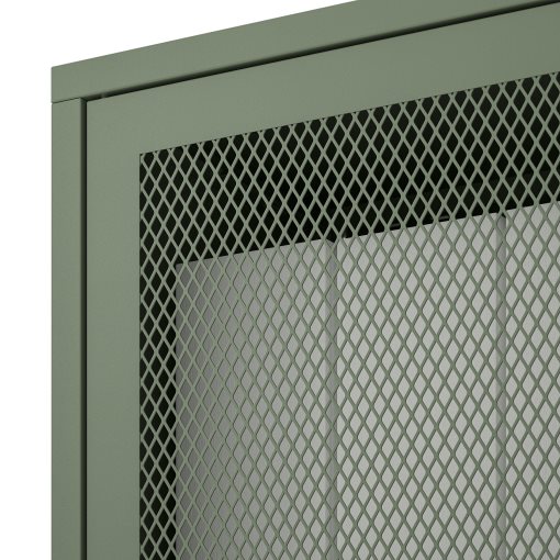 IVAR, cabinet with doors/mesh, 80x83 cm, 505.312.52