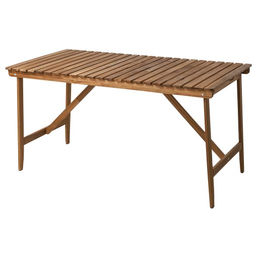 ASKHOLMEN, table/outdoor, 143x75 cm, 505.356.79