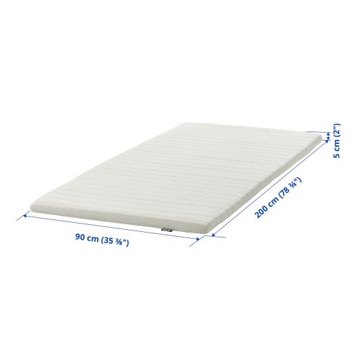 NISSEHOLM, mattress pad, 90x200 cm, 505.584.06