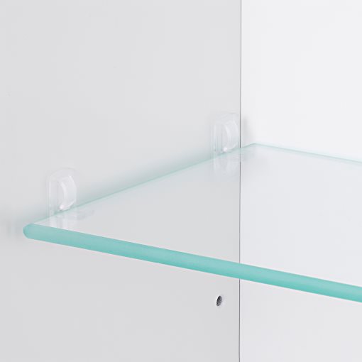 TREASJON, mirror cabinet with door/built-in lighting, 50x17x75 cm, 505.644.45