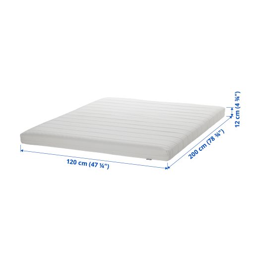 ÅFJÄLL, foam mattress/firm, 120x200 cm, 505.699.47