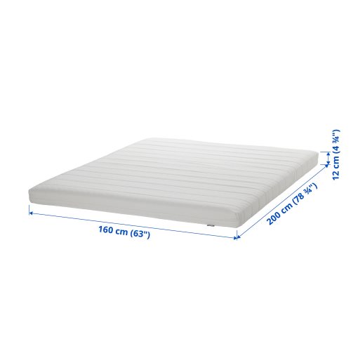 ÅFJÄLL, foam mattress/firm, 160x200 cm, 505.699.52