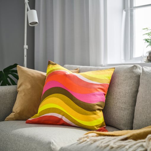 MYGGBLOMSTER, cushion cover, 50x50 cm, 505.821.28