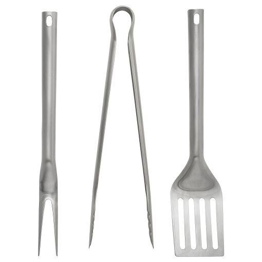 GRILLTIDER, 3-piece barbecue tools set, 505.908.59