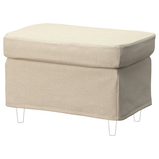 STRANDMON, slipcover for footstool, 505.979.07