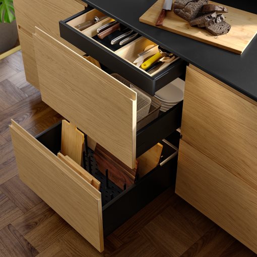 KNIVSHULT, drawer front low, 60 cm, 506.007.02