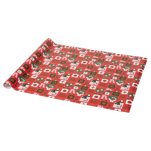 VINTERFINT, gift wrap roll, 3x0.7 m/2.10 m², 506.030.22