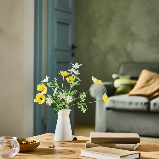 SMYCKA, artificial flower in/outdoor/Ranunculus, 63 cm, 506.060.54