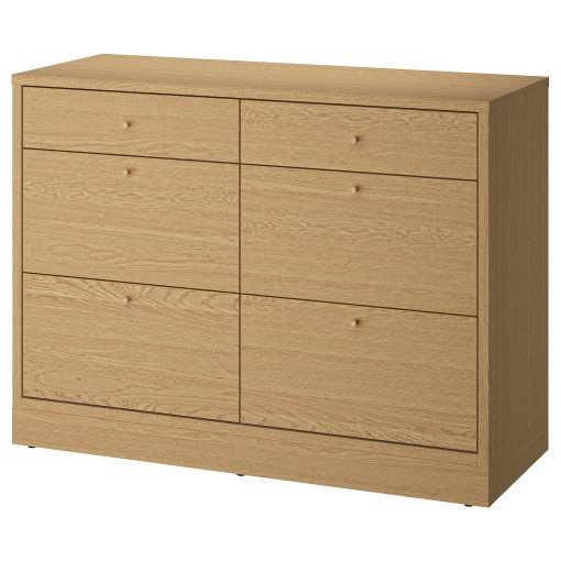 TONSTAD, chest of 6 drawers, 120x47x90 cm, 506.146.24