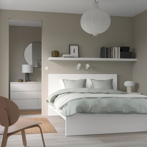 MALM, bed frame/high, 160X200 cm, 590.198.42
