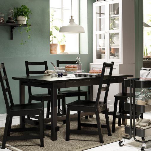 NORDVIKEN/NORDVIKEN, τραπέζι και 4 καρέκλες, 593.051.55