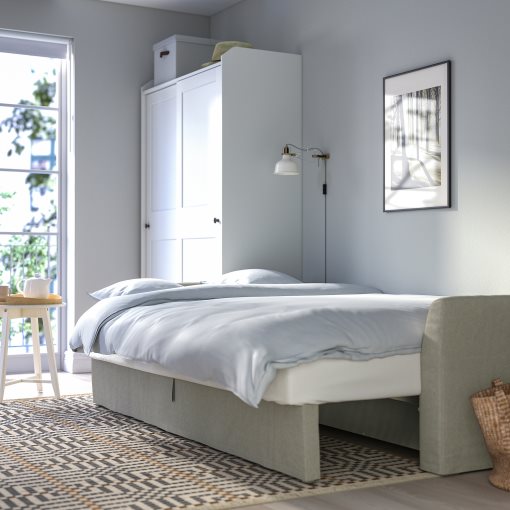 HOLMSUND, τριθέσιος καναπές-κρεβάτι, 595.169.35