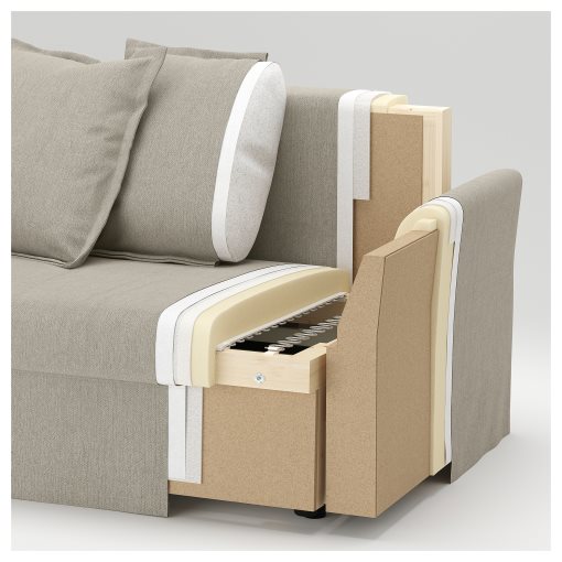 HOLMSUND, three-seat sofa-bed, 595.169.40