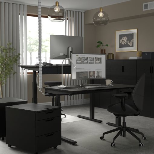 MITTZON, desk sit/stand/electric, 140x80 cm, 595.289.38