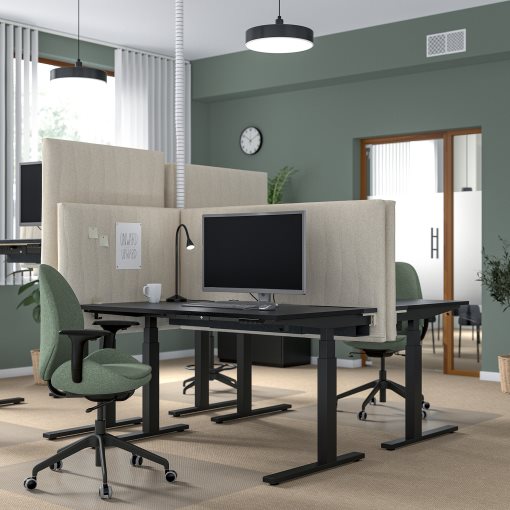 MITTZON, desk sit/stand/electric, 140x80 cm, 595.289.38