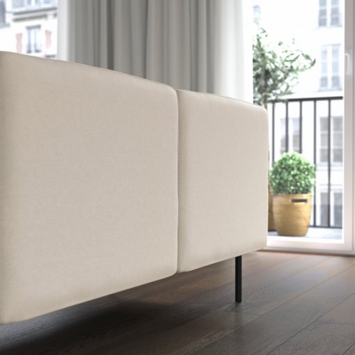 LILLEHEM, 5-seat modular sofa with side table, 595.534.66