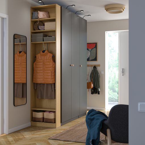 PAX/FORSAND, wardrobe combination, 170x60x236 cm, 596.069.26