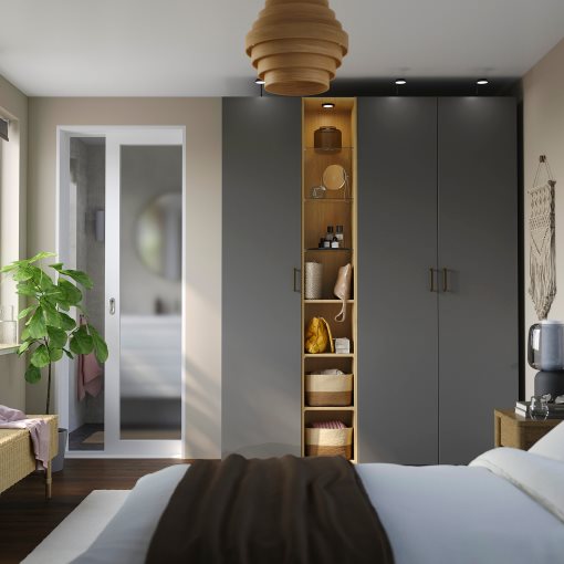 PAX/FORSAND, συνδυασμός ντουλάπας, 185x60x236 cm, 596.072.66