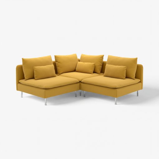SÖDERHAMN, corner sofa, 3-seat, 596.221.63