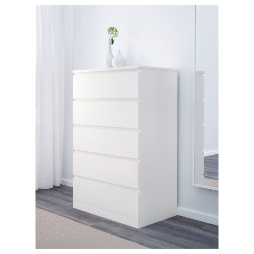 MALM, chest of 6 drawers, 604.036.02