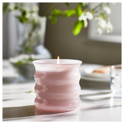 LUGNARE, scented candle in glass/Jasmine, 50 hr, 605.021.50