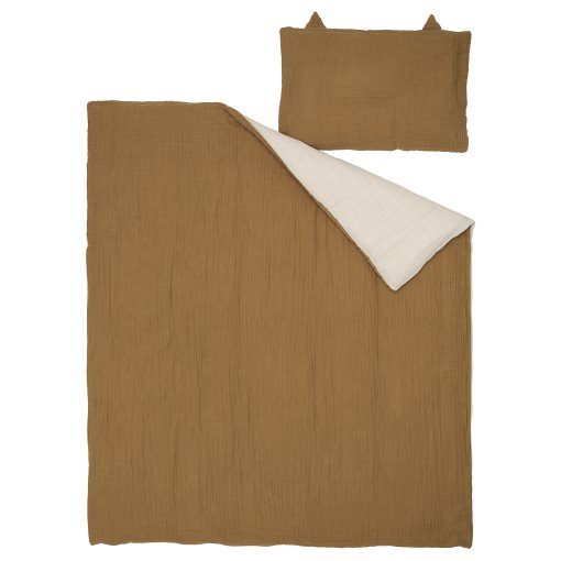 GULDVÄVARE, σετ λευκά είδη για κούνια, 3 τεμ. 70x140 cm, 605.302.85