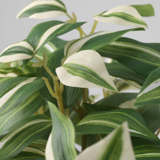 FEJKA, τεχνητό φυτό σε γλάστρα/εσωτερικού/εξωτερικού χώρου/tradescantia zebrina, 12 cm, 605.465.78