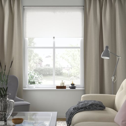 ANNAKAJSA, room darkening curtains 145x300 cm, 1 pair, 605.834.29
