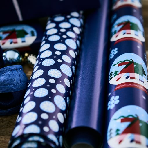 VINTERFINT, ρολό χαρτιού περιτυλίγματος, 3 τεμ. 3x0.7 m/2.10 m², 606.029.70