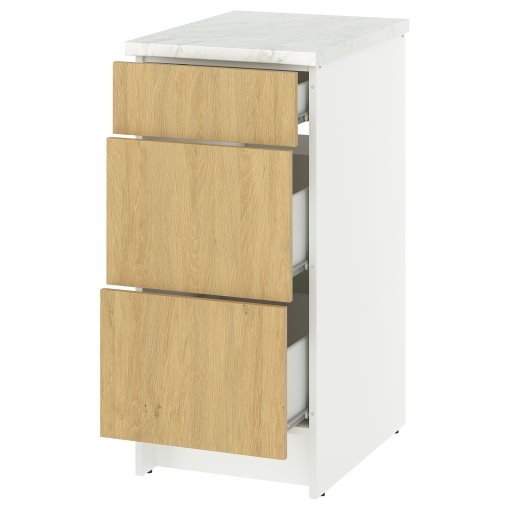 KNOXHULT, base cabinet with drawers, 40 cm, 606.039.79