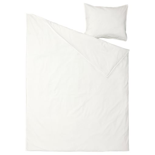 ÄNGSLILJA, duvet cover and pillowcase, 150x200/50x60 cm, 606.089.10