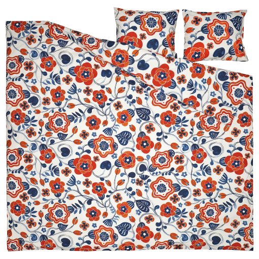 KANONVISKA, duvet cover and 2 pillowcases, 240x220/50x60 cm, 606.140.15